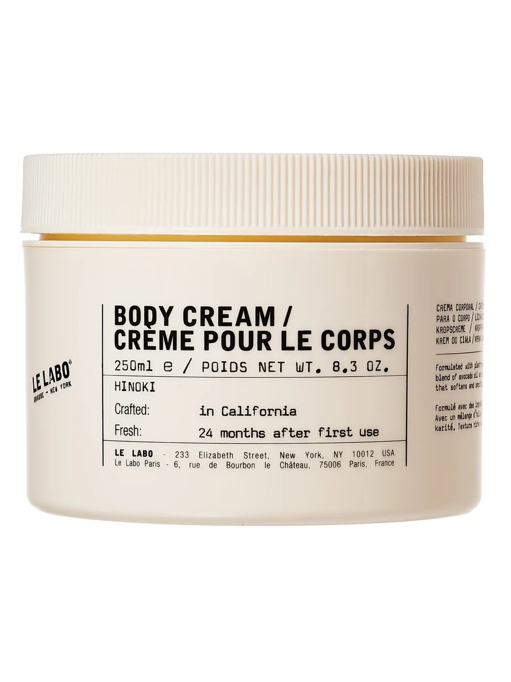 NEW Le Labo Hinoki Body Cream